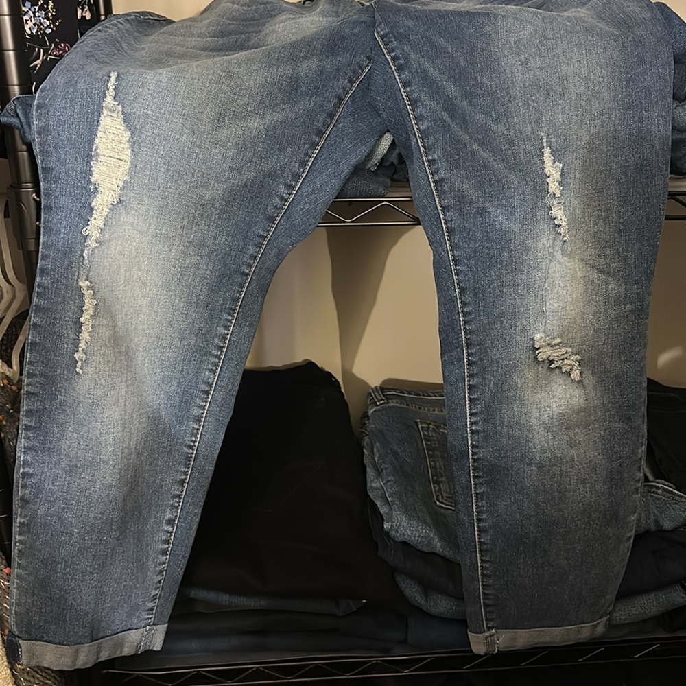 YMI Ankle Denim Jean Sz 22 - Picture 4 of 4